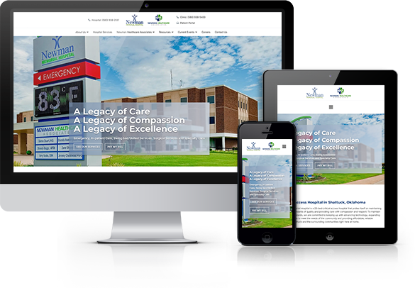 Best Hospitals Website Design - Newman Memorial Hospital