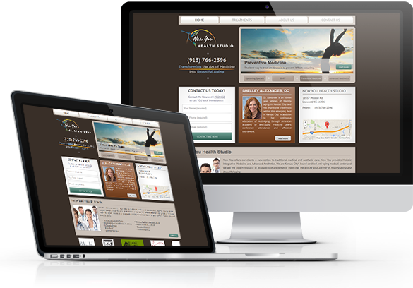 Best Integrative Medicine Website Design - New You Health Studio