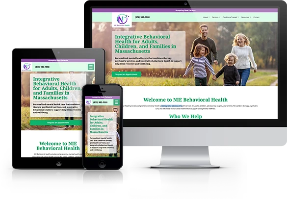 Best Psychiatry Website Design - NIE Behavioral Health