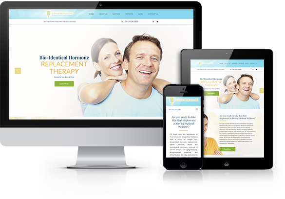 Best Integrative Medicine Website Design - Optimal Wellness MD