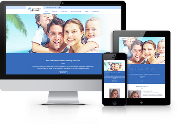 Best Dental Website Design - Ormond Beach Family Dentistry