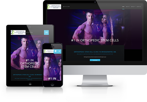 Best Regenerative Medicine & Biologics Website Design - Boston Stem Cell & Regenerative Medicine Institute