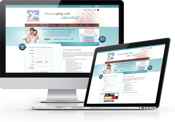 Medical Book Website Design