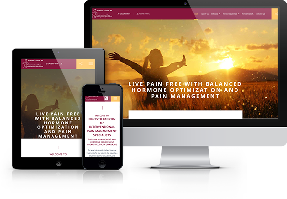 Best Pain Management Website Design - Interventional Pain Management Specialists