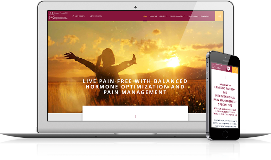 Top Pain Management Website Design - Interventional Pain Management Specialists