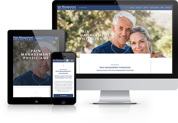 Best Orthopedic Website Design - Pain Management Physicians