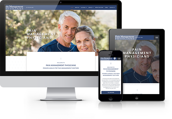 Best Orthopedic Website Design - Pain Management Physicians