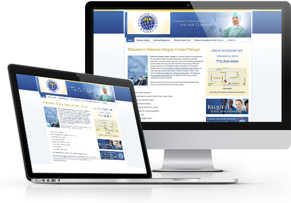 Best Surgery Website Design - Peterson Surgery Center