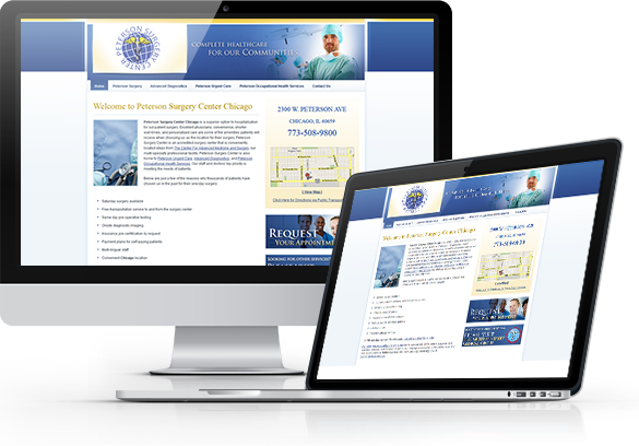 Best Surgery Website Design - Peterson Surgery Center