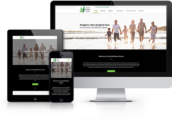 Best Neurology Website Design - Picard Wellness Center