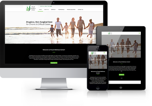 Best Neurology Website Design - Picard Wellness Center