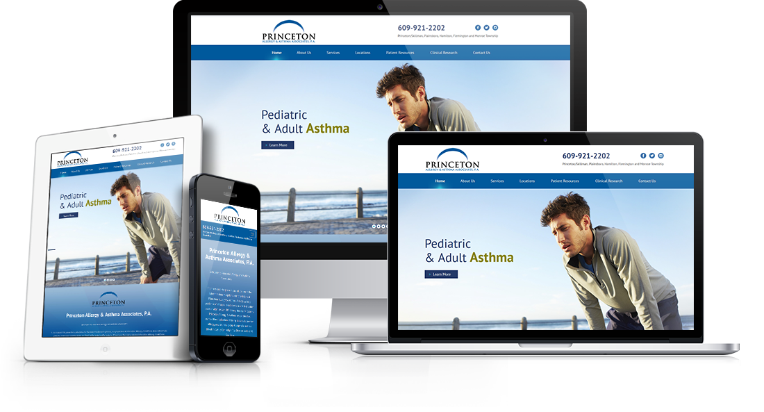 Allergy Website Design