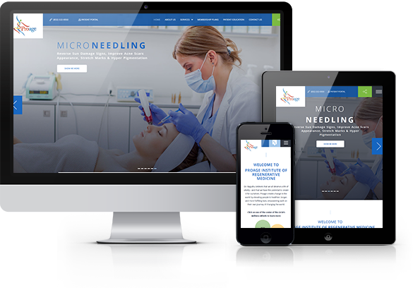 Best Functional Medicine Website Design - Proage Institute of Regenerative Medicine