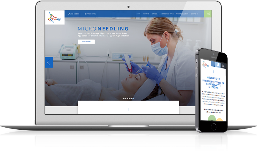 Top Functional Medicine Website Design - Proage Institute of Regenerative Medicine