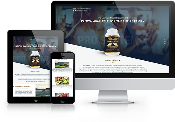Best Medical Products Website Design - Pro System X
