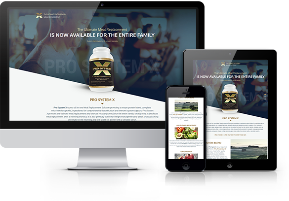 Best Medical Products Website Design - Pro System X