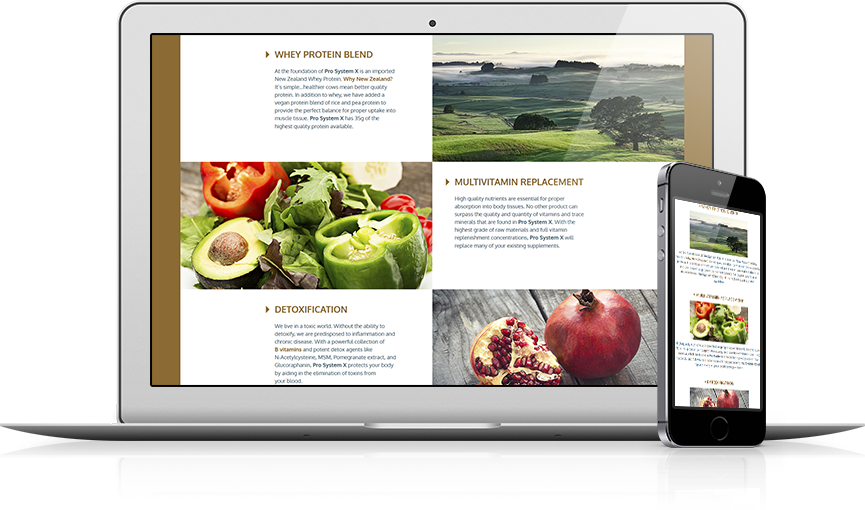 Top Medical Products Website Design - Pro System X