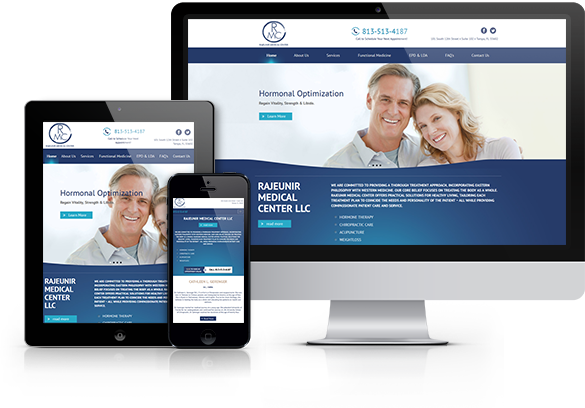 Best Integrative Medicine Website Design - Rajeunir Medical Center