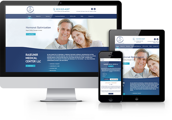 Best Integrative Medicine Website Design - Rajeunir Medical Center