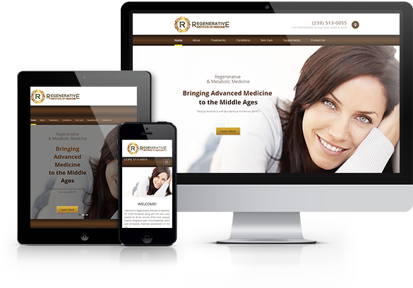 Best Integrative Medicine Website Design - Regenerative Institute of Medicine