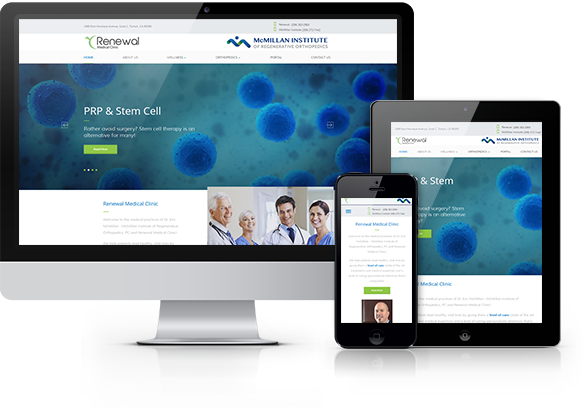 Orthopedic Website Design