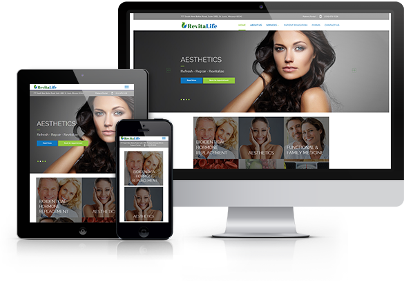 Best Functional Medicine Website Design - RevitaLife