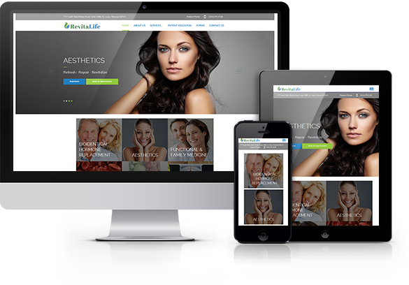 Best Functional Medicine Website Design - RevitaLife