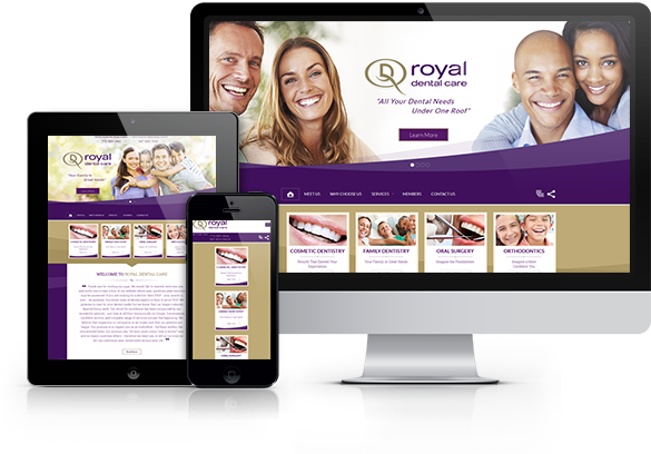 Best Dental Website Design - Royal Dental Care