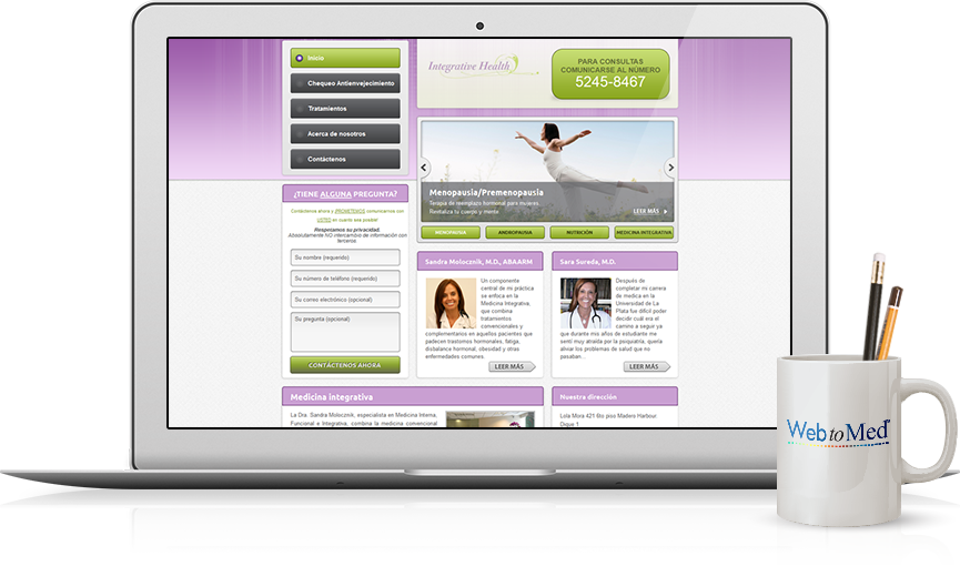 Top Integrative Medicine Website Design - Integrative Health