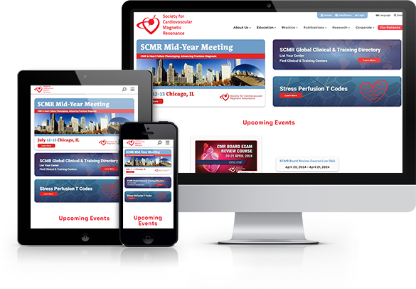 Best Medical Associations Website Design - Society for Cardiovascular Magnetic Resonance
