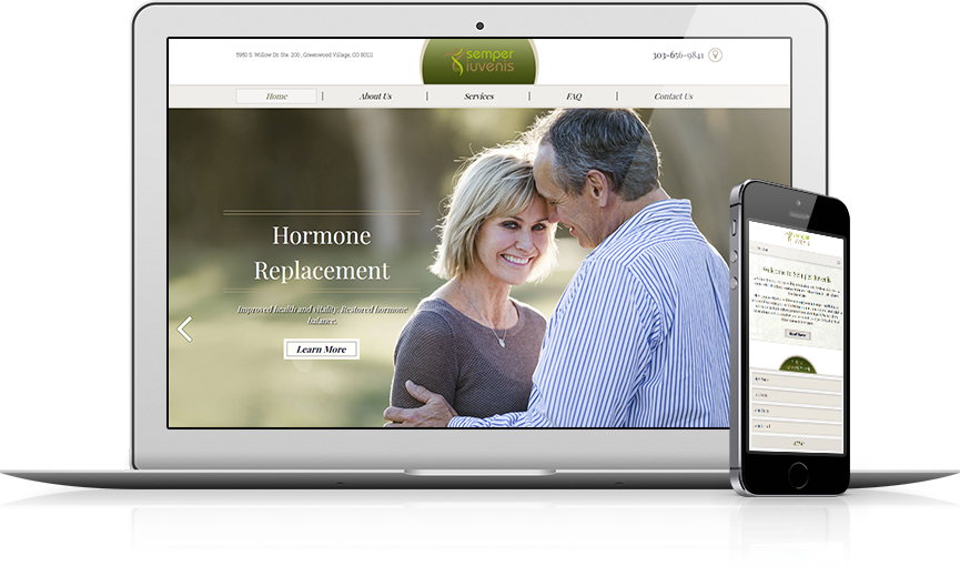 Top Integrative Medicine Website Design - Semper Iuvenis