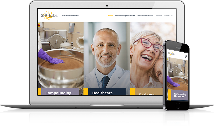 Top Pharmaceutical Companies Website Design - Specialty Process Labs