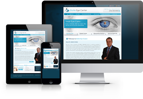Best Ophthalmology Website Design - Stolte Eye Center