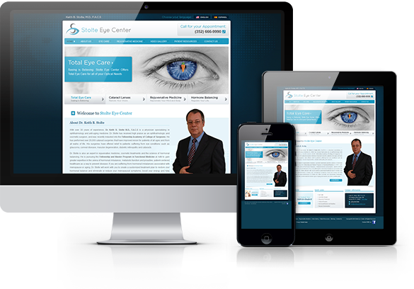 Ophthalmology Website Design