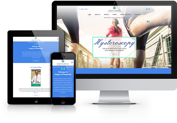 Best OBGYN Website Design - Surgery of Tomorrow