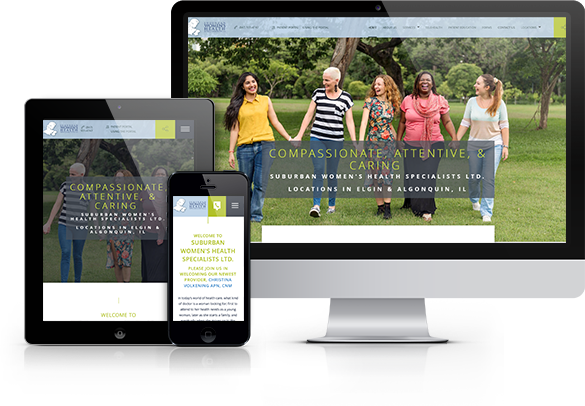 Best OBGYN Website Design - Suburban Women's Health Specialists Ltd.