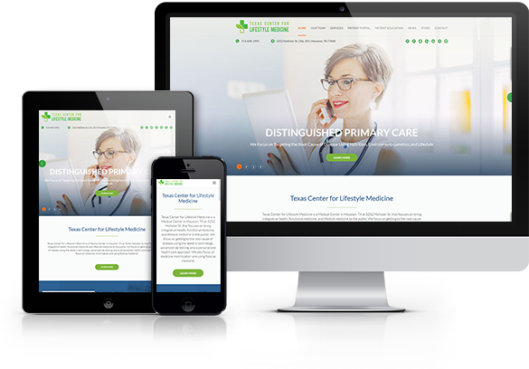 Best Functional Medicine Website Design - Texas Center for Lifestyle Medicine