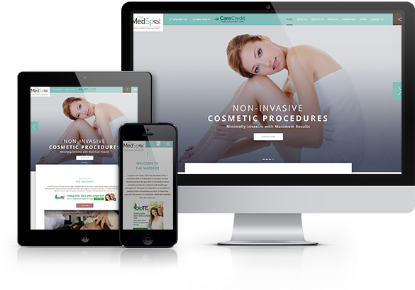 Best Med Spa Website Design - The Medspot