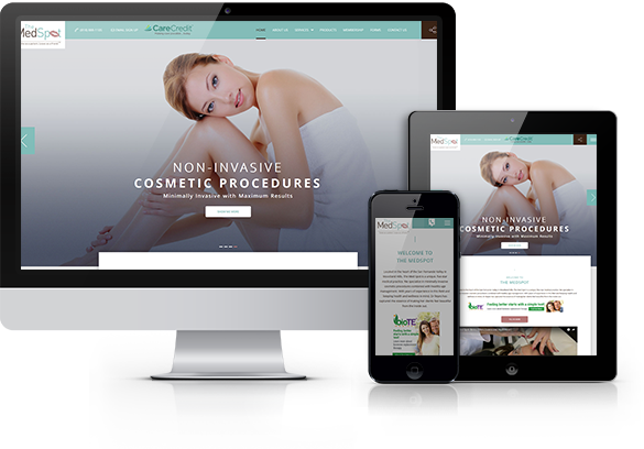 Best Med Spa Website Design - The Medspot