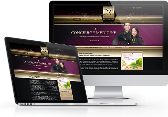 Concierge Medicine Website Design
