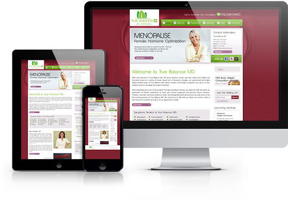 Best Integrative Medicine Website Design - True Balance MD