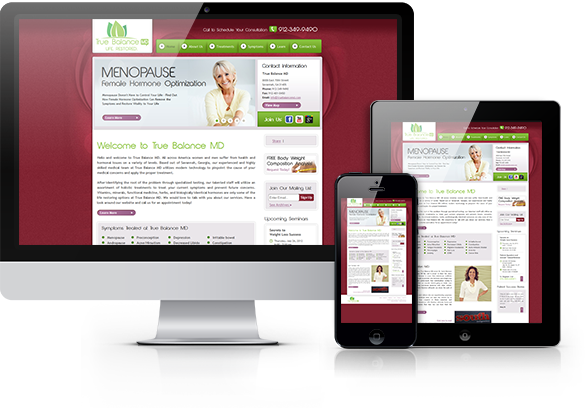 Best Integrative Medicine Website Design - True Balance MD