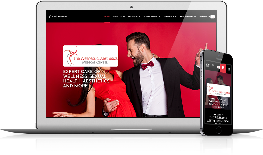 Top Integrative Medicine Website Design - The Wellness & Aesthetics Medical Center