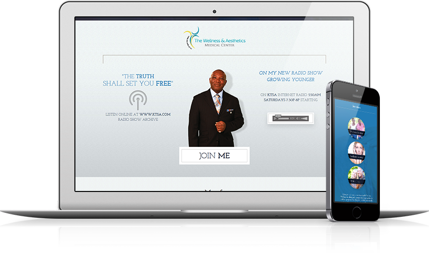Top Integrative Medicine Website Design - The Wellness & Aesthetics Medical Center