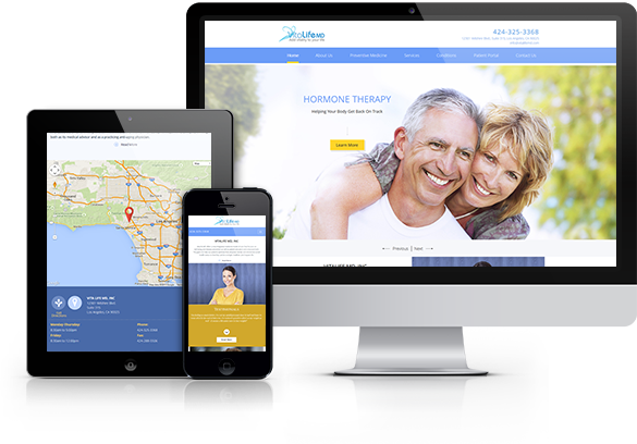 Best Integrative Medicine Website Design - VitaLife-MD