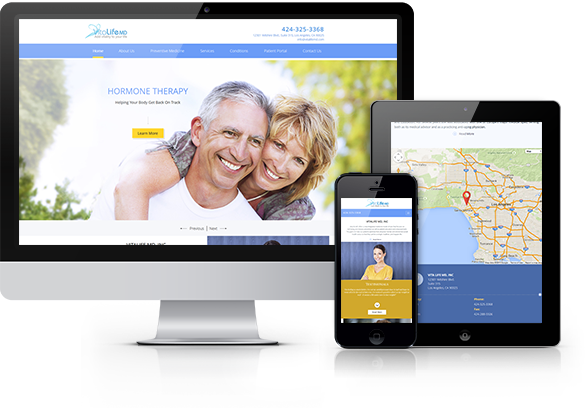 Best Integrative Medicine Website Design - VitaLife-MD