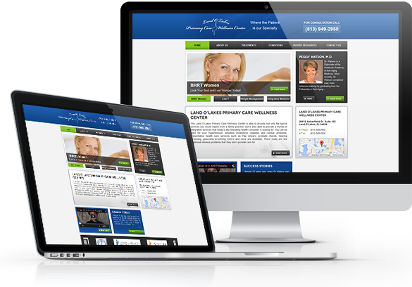 Best Integrative Medicine Website Design - Land O'Lakes Primary Care Wellness Center