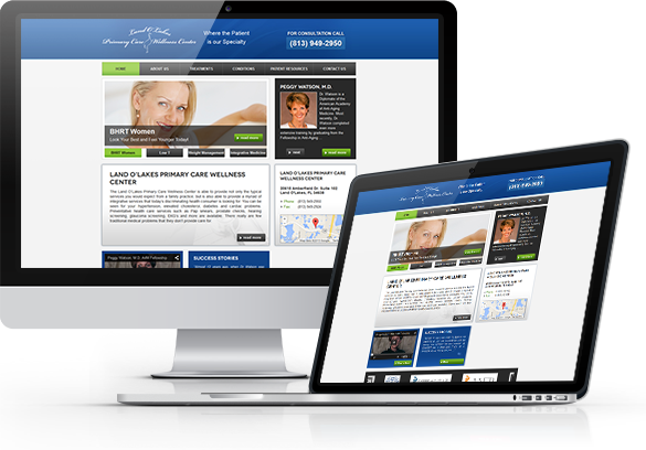 Best Integrative Medicine Website Design - Land O'Lakes Primary Care Wellness Center
