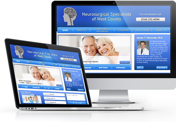 Best Neurology Website Design - Neurosurgical Specialists of West County