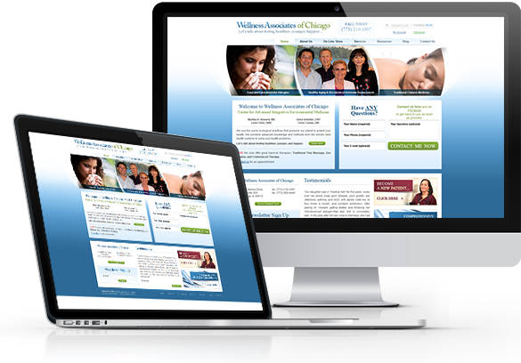 Best Alternative Medicine Website Design - Wellness Associates of Chicago